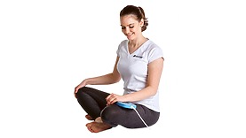 Magnetic therapy applicator A6P2 for wrist problems. It allows high therapeutic effects by switching between point and wide magnetic field.